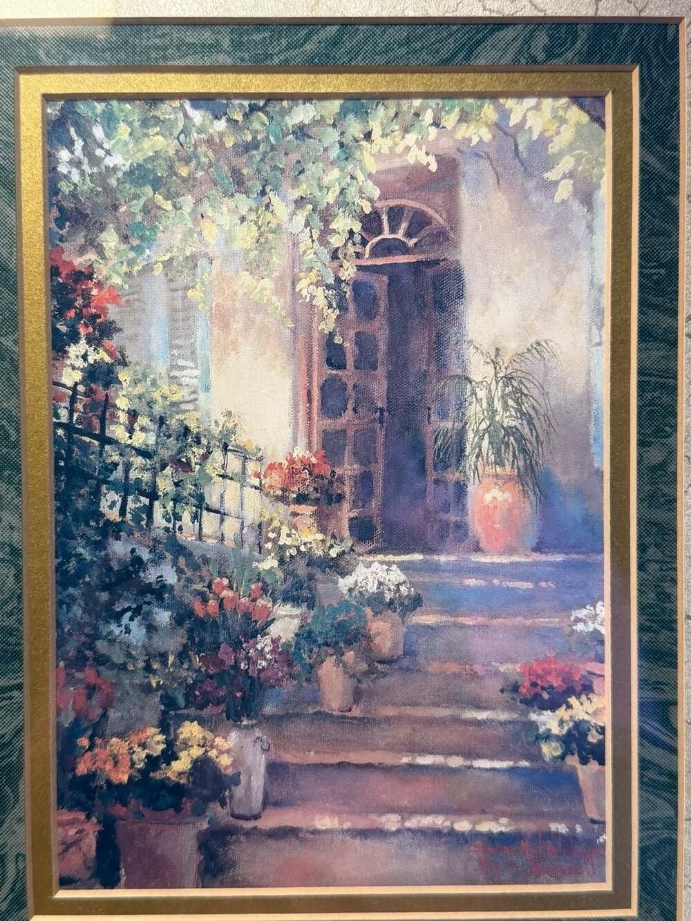 Arts Uniq May In Provence Framed Wall Art Print by Susan M. Blubaugh